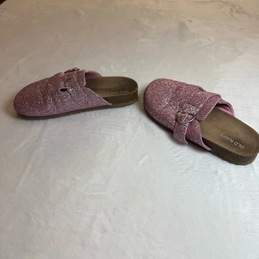 Old Navy Sparkling Pink Slip-On Shoes